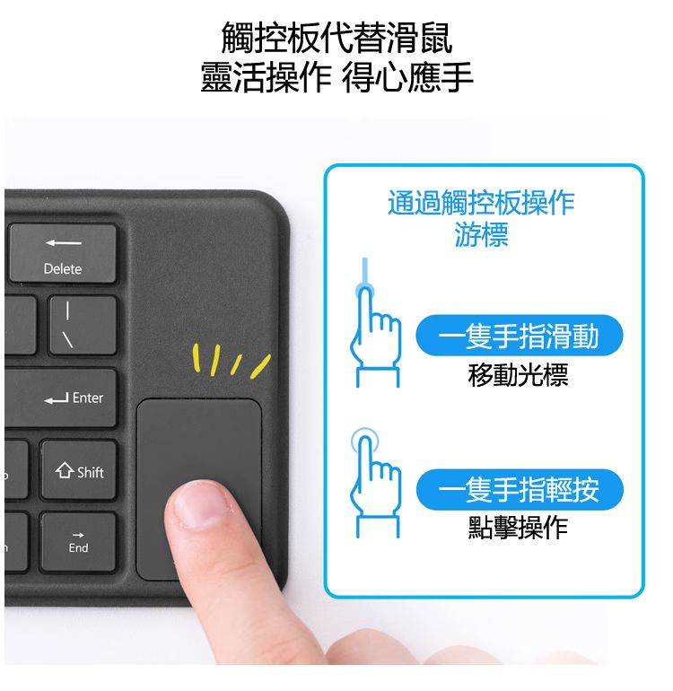 觸控板代替滑鼠 靈活操作 得心應手 通過觸控板操作游標