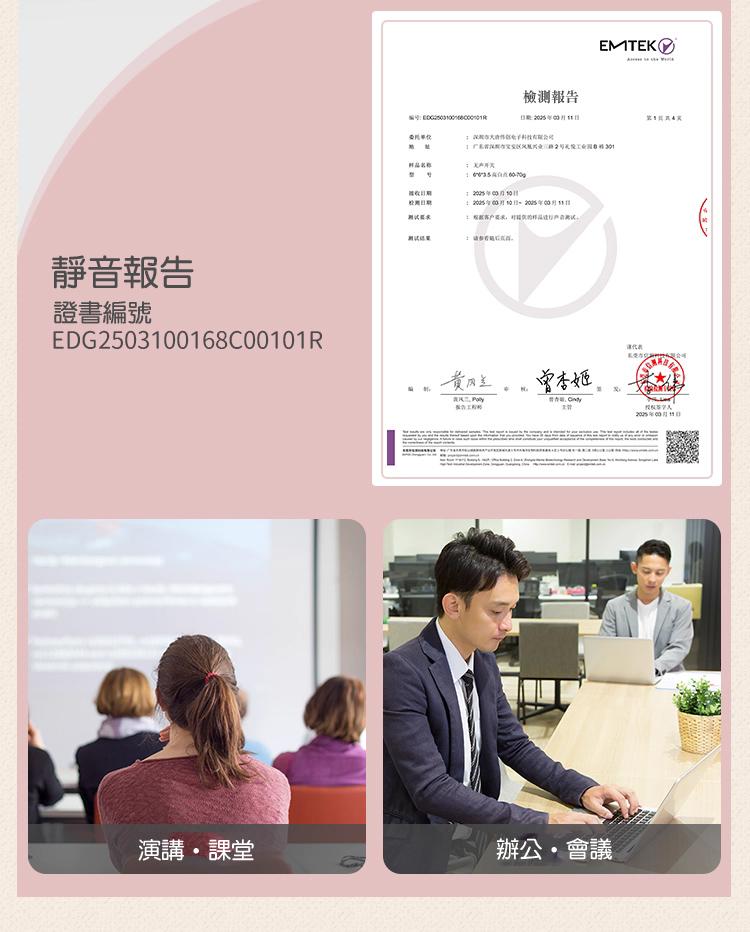靜音報告