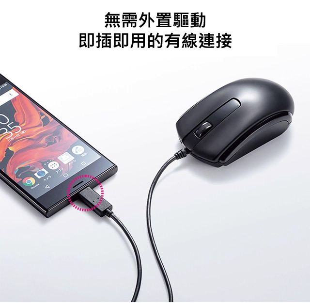 無需外置驅動 即插即用的有線連接