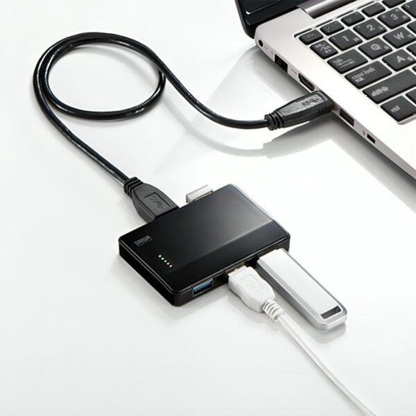 日本Sanwa USB 3.0集分線器 Hub
