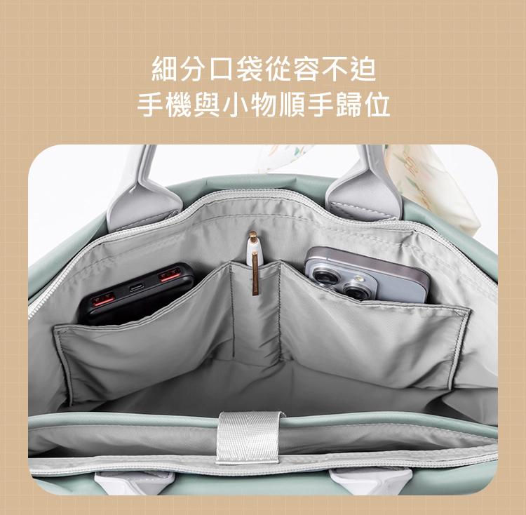 細分口袋從容不迫 手機與小物順手歸位