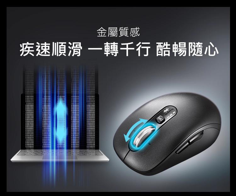 金屬質感 疾速順滑 一轉千行 酷暢隨心