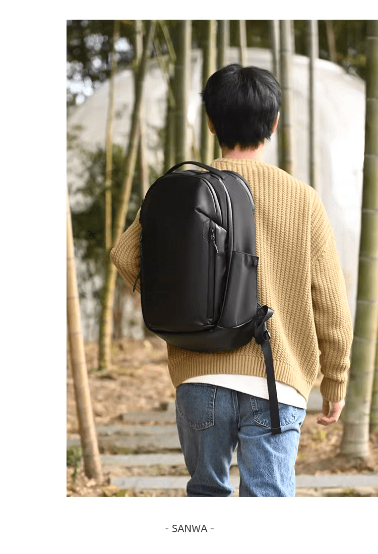 日本Sanwa全防水16.4吋手提電腦防摔防震耐磨背囊