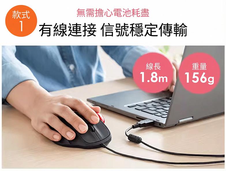 無需擔心電池耗盡 有線連接 信號穩定傳輸
