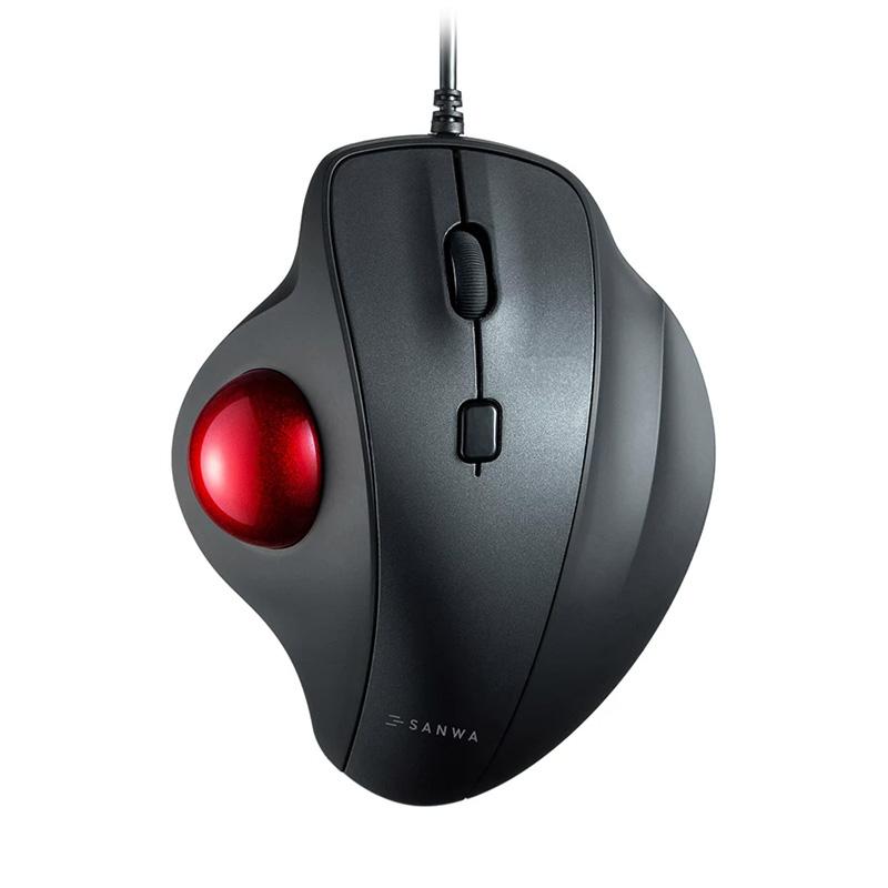 日本Sanwa中小手軌跡球人體工學靜音滑鼠