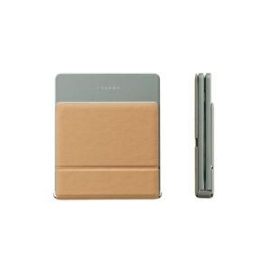 日本Sanwa折疊式藍牙3通道無線帶鏡手提鍵盤 - Brown